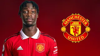 El Chadaille Bitshiabu - Welcome to Manchester United? Best Skills & Tackles 2023ᴴᴰ