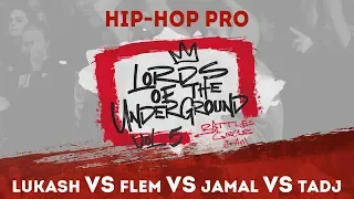 Pool 1 | Hip-Hop Pro | Lords of the Underground battle vol.5