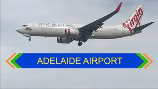 Adelaide airport plane spotting