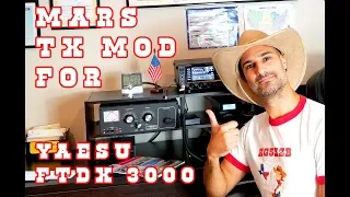 MARS TX MOD for Yaesu FT DX 3000 and get on 60m!