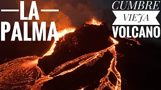 La Palma Volcano’s 🌋 Cone Collapsed To Create New Lava Channel | Expert Says @abrahamliam