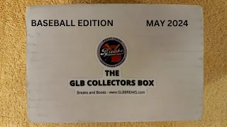 GLB Collector's Box May 2024 - Baseball Subscription Box - Great Value 💲