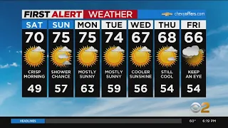 First Alert Forecast: CBS2 9/23 Evening Weather at 6PM