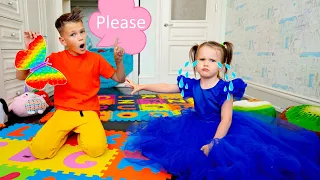 Five Kids Learning Please and Thank You + more Children's Songs and Videos