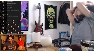 Reckful reacts to Hansol ghost pepper challenge