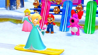 Mario Party Superstars - Best Of 10 Minigames 2 Players Part 1 - Mario vs Peach vs Rosalina vs Birdo