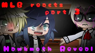 ||~°•.MLB reacts.•°~||Part 3||AMVs and Edits||Hawkmoth Reveal||Sad Adrienette||Parents React||