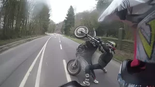 KTM LC4 //Wheelie Fail //Unfall//