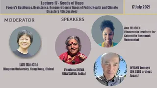 20210717 SSFS8 - Vandana SHIVA: Seeds of Hope (Discussion)