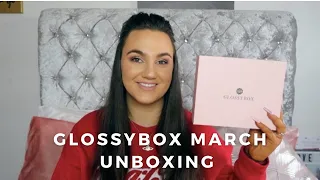 Glossybox March 2021 Unboxing + Discount Code | Caitlin Sinnett