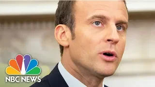 French President Emmanuel Macron Addresses Congress | NBC News