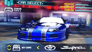 Need For Speed Carbon Darius's Supra