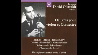 David Oistrakh - Khachaturian Violin Concerto in D minor (complete, 1947)