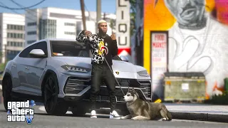 New Pet, Wrapping The Lamborghini Urus GTA 5 |LA REVO