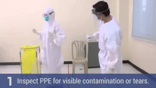Donning and Doffing of PPE HD