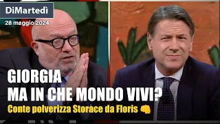 Giuseppe Conte polverizza Storace da Floris 👊💪