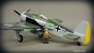 COBI Samoloty IIWŚ #12-14 - Focke-Wulf FW 190 A-8 - recenzja