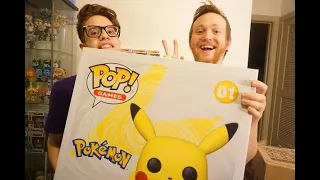 Unboxing 18 inch funko pikachu!! Giant size