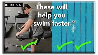 25 gym exercises to help you swim faster. Workout #10. Free PDF guide