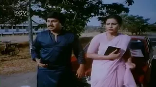 Jai Jagadesh Gossip about Lecturer Srinath and Geetha | Ananthara Movie | Kannada Super Scenes