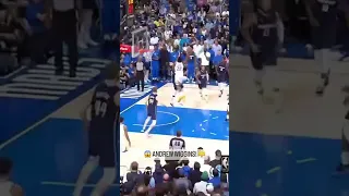 ANDREW WIGGINS DESTROYS LUKA ON A POSTER DUNK Mavs vs Warriors playoffs game 3