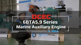 DCEC Cummins  6BTA5.9 series marine auxiliary engine-2022 [Specifications and Scopes of Supply]