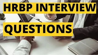 HR Business Partner (HRBP) interview questions & answers