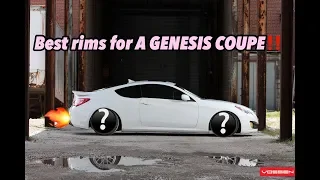 The PERFECT wheels for the GENESIS COUPE (wheel Reveal!)