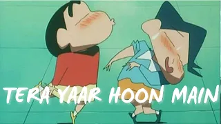 Shinchan and Kazama X Tera Yaar Hoon Main Lofi music | Relax and Enjoy | Slow reverb