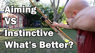 Instinctive Or Aiming What's Better?