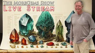 Rough to Cut new Gems! | Live Episode 48 | The MoreGems Gem Show | *3/13/2024