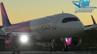 Landing Skiathos | MSFS20 | Wizz air a320 neo | insane realisme