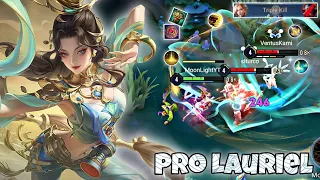 Lauriel Mid Lane Pro Gameplay | New Best Build | Arena of Valor | Liên Quân mobile | CoT