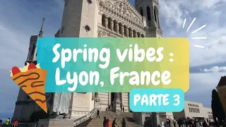 Lyon walking tour【4K】- FRANCE  travel vlog - Part 3