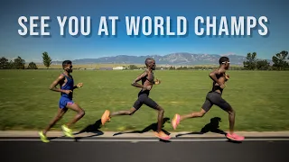 *BUDAPEST BOUND*  Workout: 3 x Mile + 800m w/Avinash Sable and Dante August