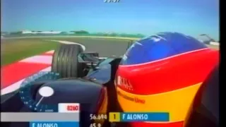 F1 Magny-Cours 2001 - Fernando Alonso Onboard