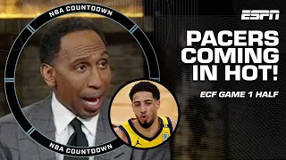 'Pacers are HOT RIGHT NOW! NO QUESTION ABOUT IT!' - Stephen A. 🔥 | NBA Halftime