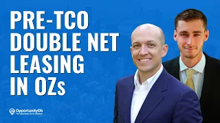 Pre-TCO Double Net Leasing in Opportunity Zones, With Axel Adler