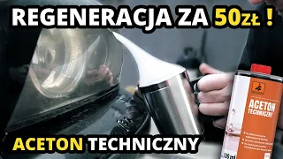 REGENERACJA LAMP ACETONEM - HIT czy KIT ?