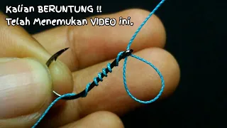 I'm sorry I just found out!! How to Tie this Strongest Fishing Hook