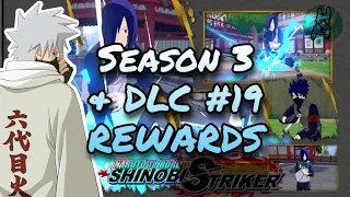 Season Pass 3 and DLC #19 REWARDS Kakashi (Double Sharingan) - NARUTO: SHINOBI STRIKER