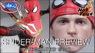 4k Preview Hot toys Spider-Man INTEGRATED SUIT  No  Way Home | Prototype