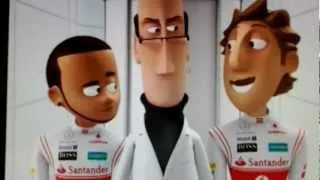 German GP 2012 McLaren Animation Episode 2: Slicks Tooned