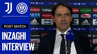 JUVENTUS 0-1 INTER 💪🏻🎉 | INZAGHI EXCLUSIVE INTERVIEW [SUB ENG] 🎙️⚫🔵