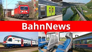 Kartellstrafe für DB, neue Züge für SBB & ČD, Wiederaufnahme aller Nightjets und mehr|BahnNews April