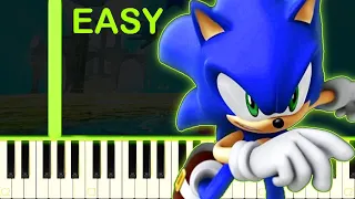 His World | Sonic The Hedgehog Theme - EASY Piano Tutorial