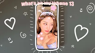 what’s on my iphone 13 in 2023 🐰💕 kpop edition, pink aesthetic iphone