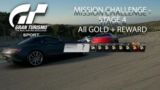 Gran Turismo Sport Mission Challenge Stage 4 🏎