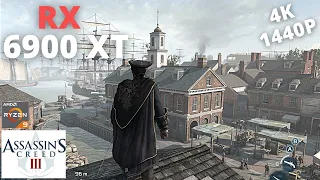 Assassin's Creed 3: RX 6900 XT + Ryzen 9 5950X | 4K, 1440p | Ultra Settings