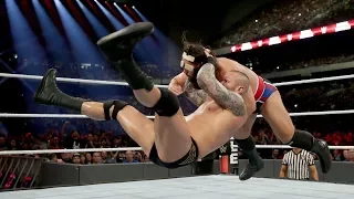 Randy Orton rko's Rusev Smack down 1 August 2017